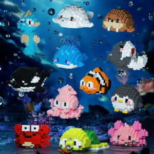 Sea animal micro building block