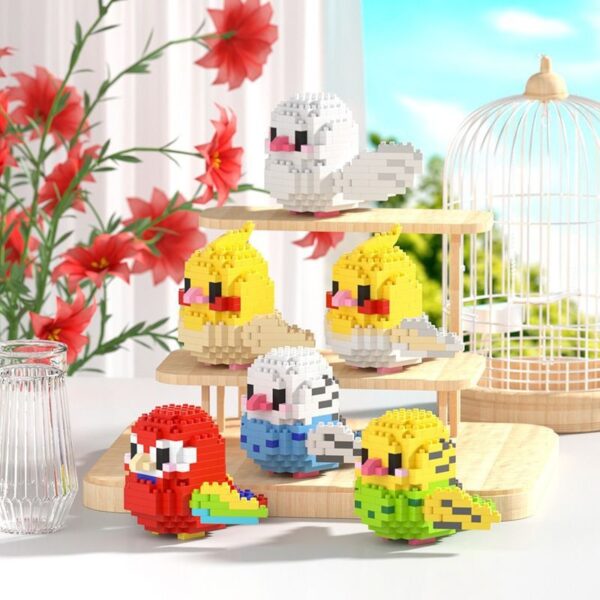 Cute parrot micro building block - Image 2
